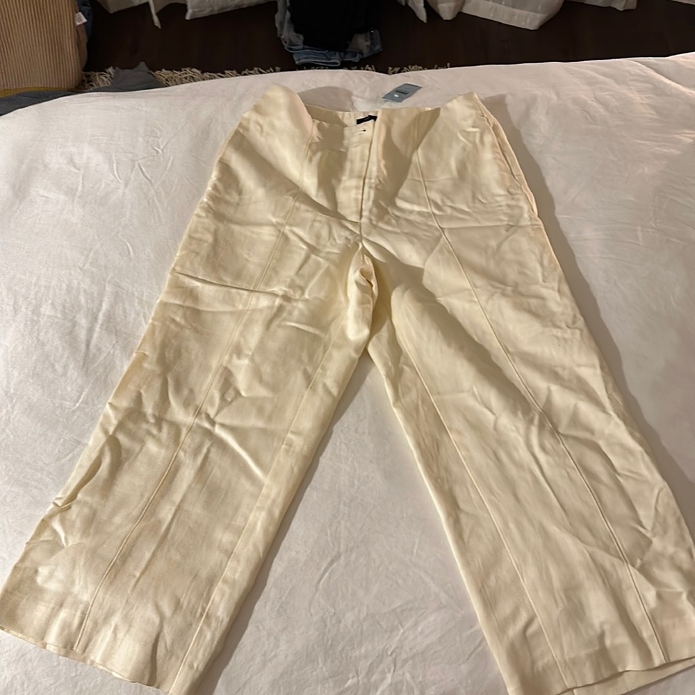 Wide leg trousers